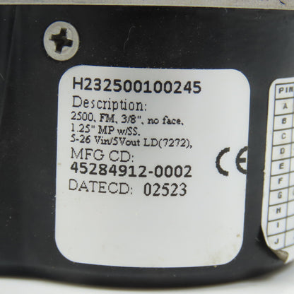 Dynapar H232500100245 Incremental Encoder 3/8" Shaft
