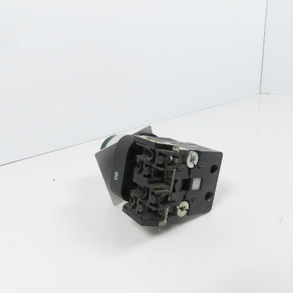 Allen Bradley 800TC-QBH2G Green Momentary Contact Button 12-130V W/ 800TC-N374