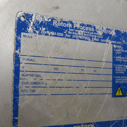 Rotork Process Controls SM-1530-N-1-15/200-23.58 Rotary Actuator 120V 1PH 0.9A