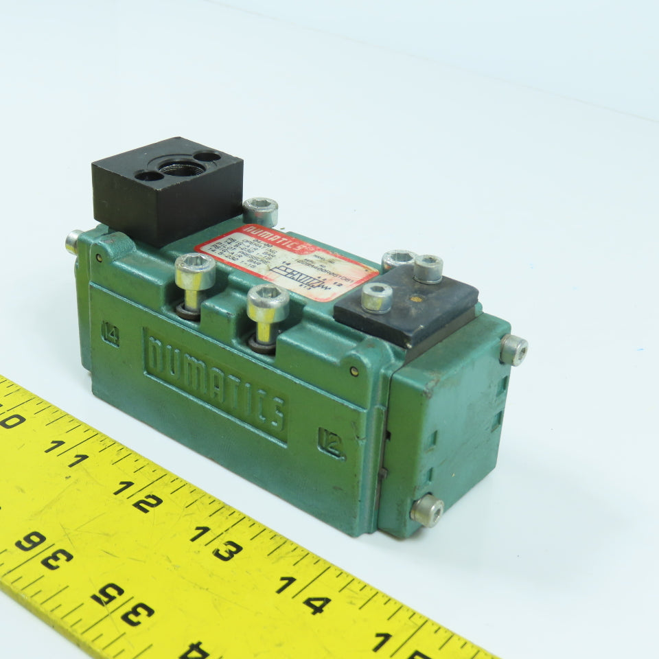 Numatics I22BA400R061D61 Pneumatic Solenoid Directional Valve 232PSIG