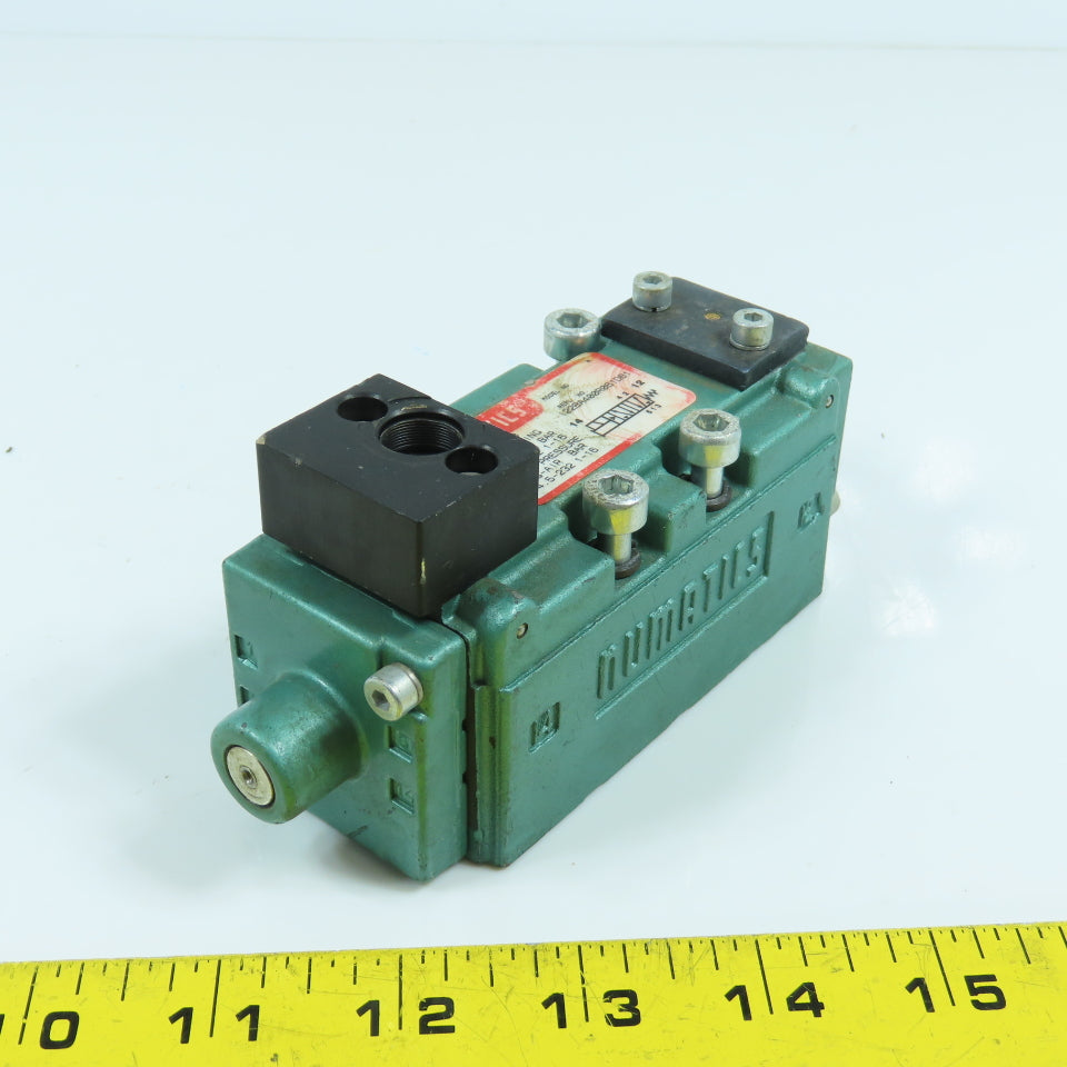 Numatics I22BA400R061D61 Pneumatic Solenoid Directional Valve 232PSIG