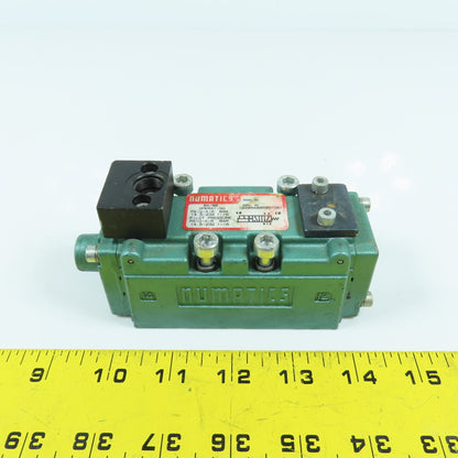 Numatics I22BA400R061D61 Pneumatic Solenoid Directional Valve 232PSIG