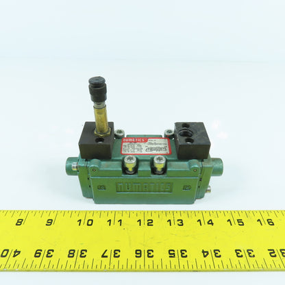 Numatics I22BB400R061D61 Pneumatic Solenoid Directional Valve 232PSIG