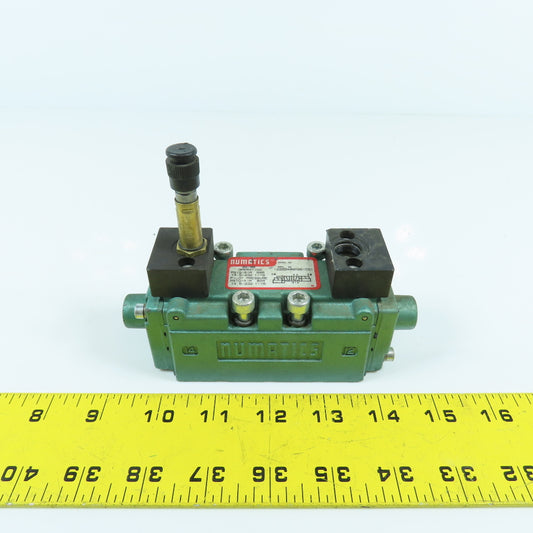 Numatics I22BB400R061D61 Pneumatic Solenoid Directional Valve 232PSIG
