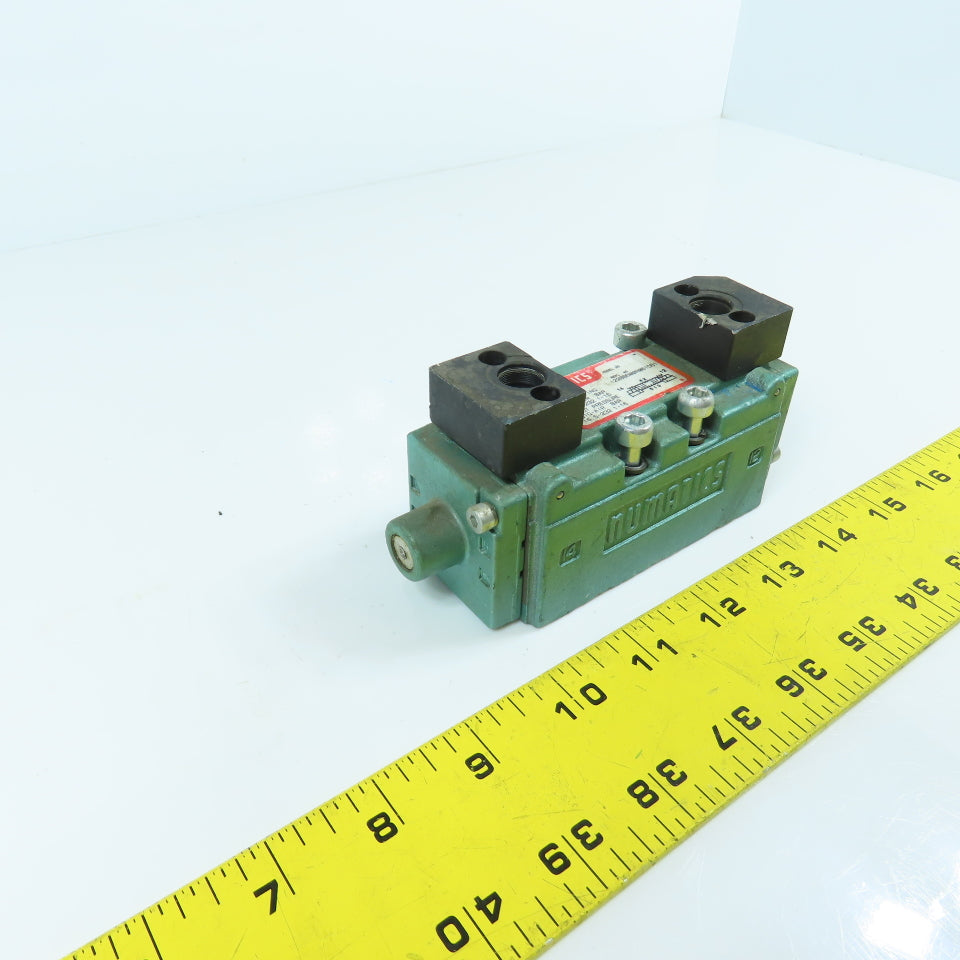 Numatics I22BB600R061D61 Pneumatic Solenoid Directional Valve 232PSIG