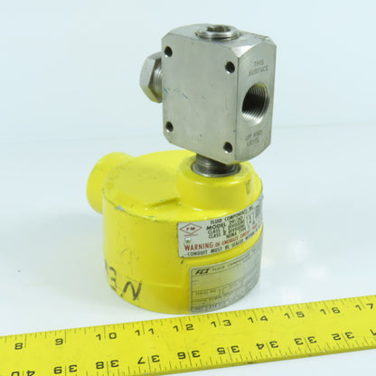 Fluid Components FR70-4/.25" IT/.25" /2.5" Flow Control Switch 115VAC (No Cover)