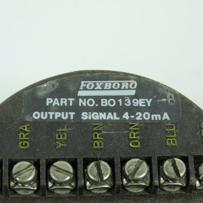 Foxboro B0139EY Pressure Transmitter 4-20mA