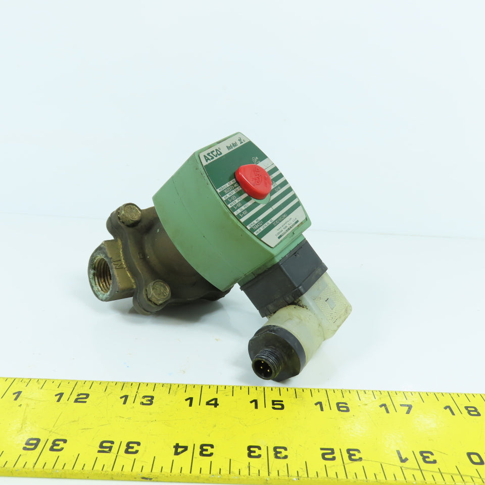Asco SC8210G2MO 1/2" Solenoid Valve Air, Inert Gas, Water, Oil 24VDC