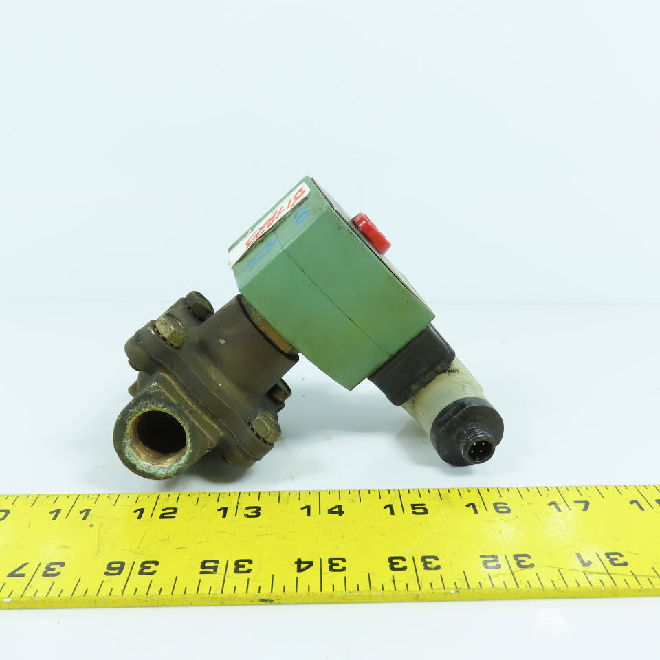 Asco SC8210G2MO 1/2" Solenoid Valve Air, Inert Gas, Water, Oil 24VDC