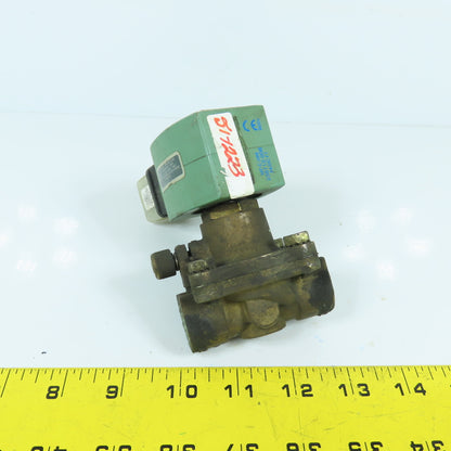 Asco SC8210G2MO 1/2" Solenoid Valve Air, Inert Gas, Water, Oil 24VDC