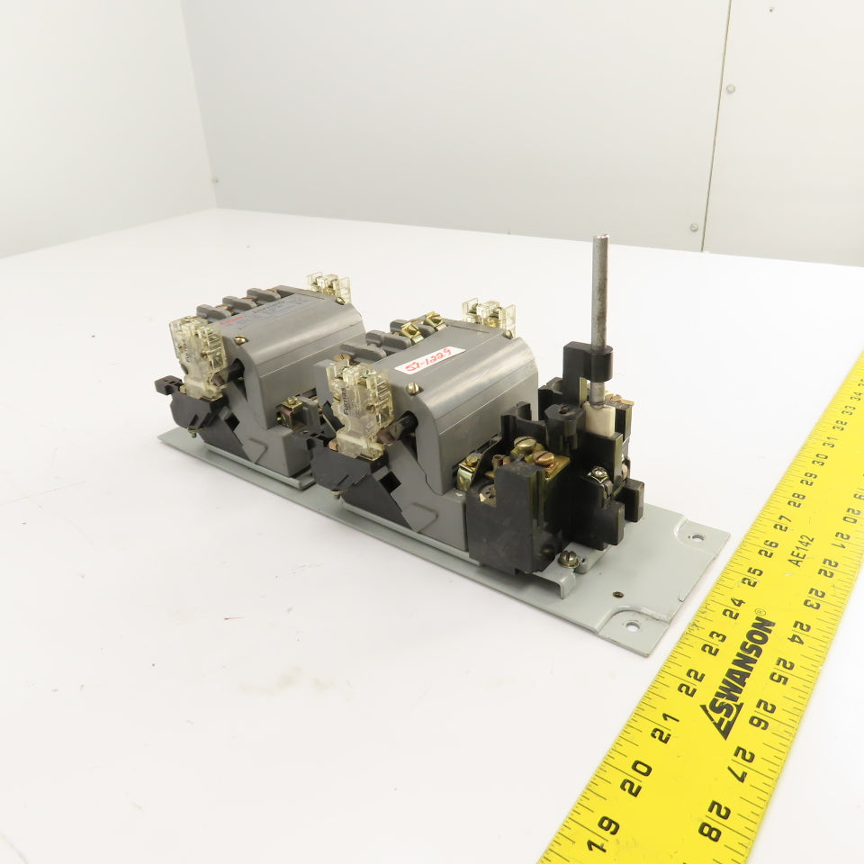 Furnas 22DP32AFE3 Size 1 Reversing Starter Contactor 27A 120V Coil W/ Overload