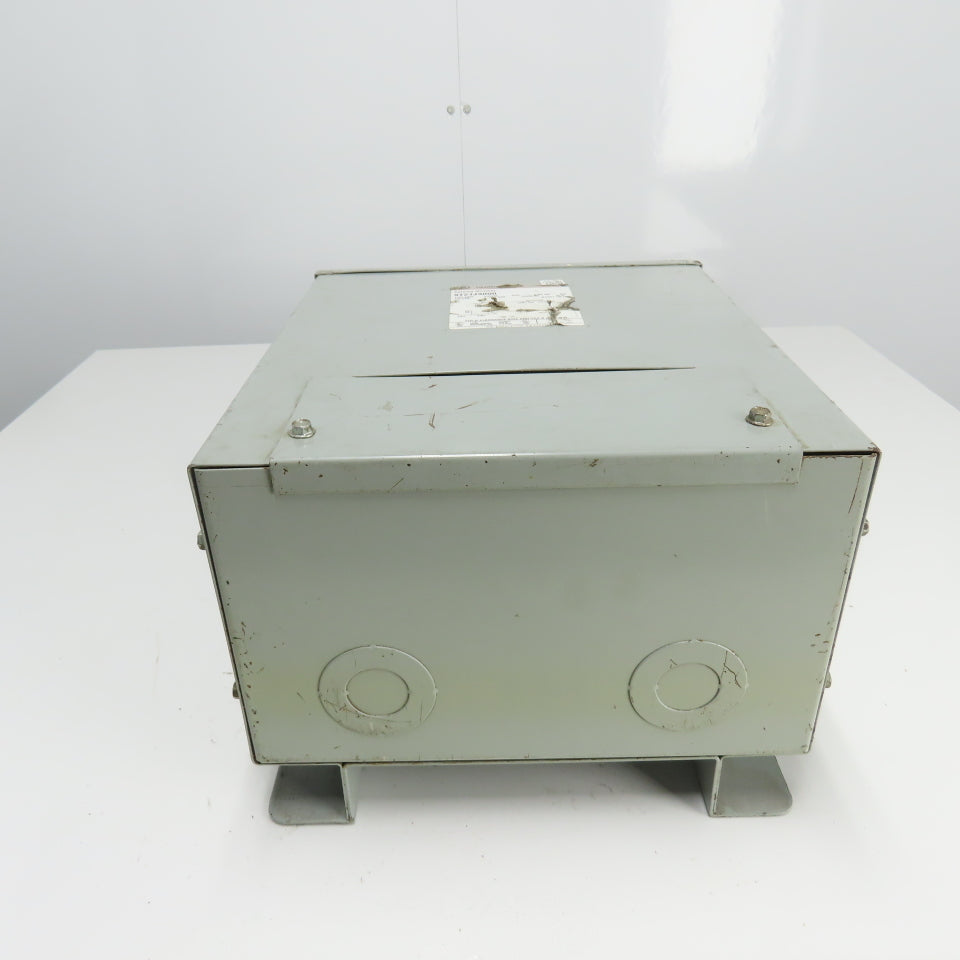 GE General Electric 9T21J3000 3KVA Transformer 432/480V Pri 208Y/120V Sec 3Ph
