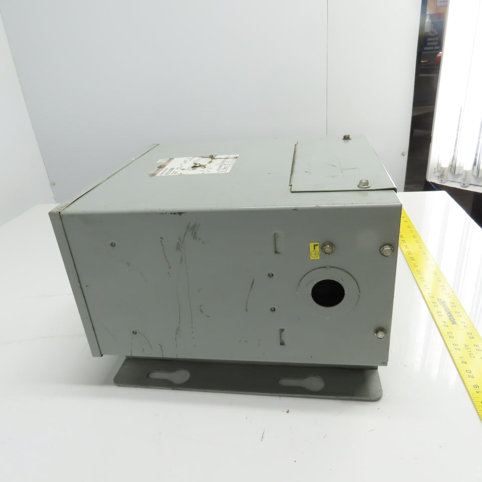 GE General Electric 9T21J3000 3KVA Transformer 432/480V Pri 208Y/120V Sec 3Ph