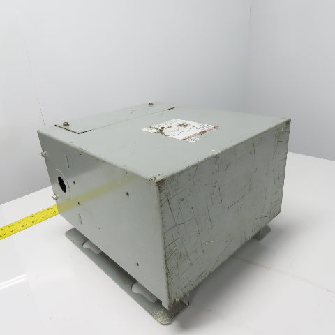 GE General Electric 9T21J3000 3KVA Transformer 432/480V Pri 208Y/120V Sec 3Ph