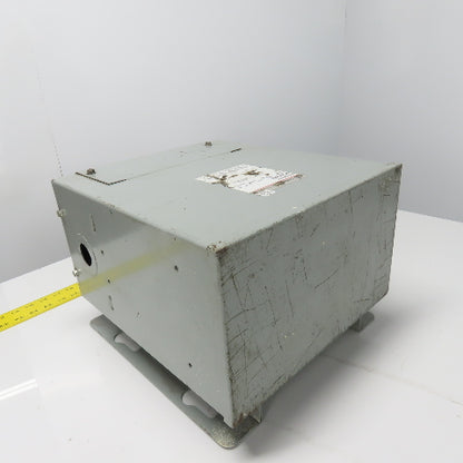 GE General Electric 9T21J3000 3KVA Transformer 432/480V Pri 208Y/120V Sec 3Ph