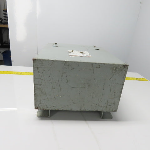GE General Electric 9T21J3000 3KVA Transformer 432/480V Pri 208Y/120V Sec 3Ph