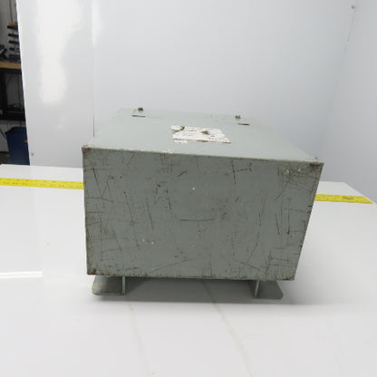 GE General Electric 9T21J3000 3KVA Transformer 432/480V Pri 208Y/120V Sec 3Ph