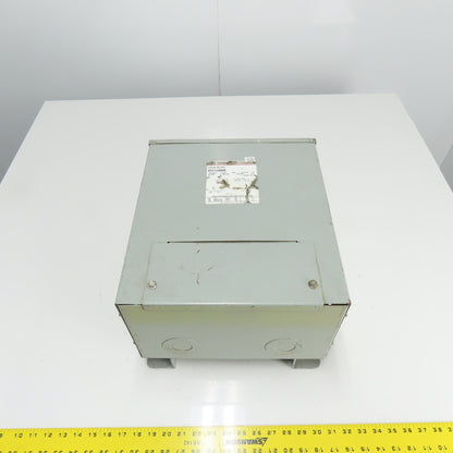 GE General Electric 9T21J3000 3KVA Transformer 432/480V Pri 208Y/120V Sec 3Ph