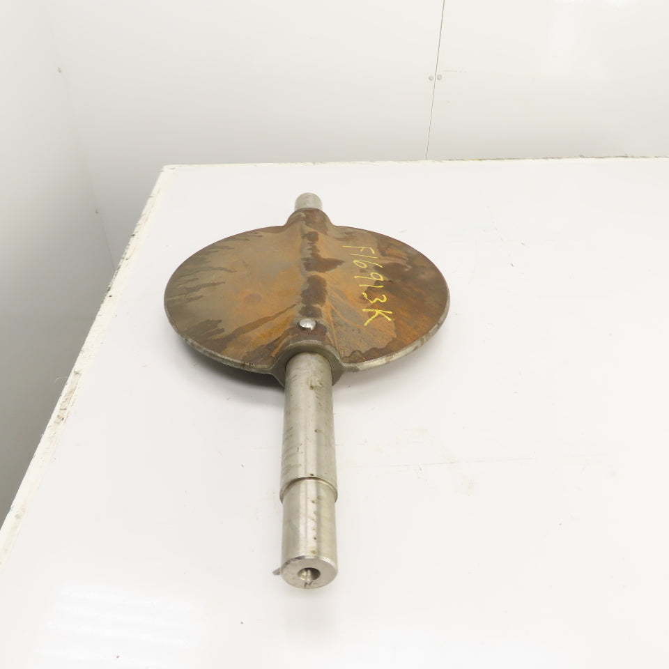 Weco 16" Valve Disc Gate & 2" Shaft Assembly