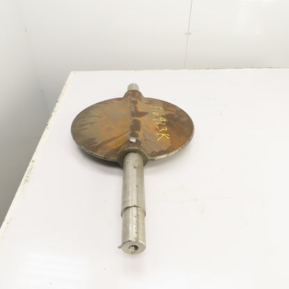 Weco 16" Valve Disc Gate & 2" Shaft Assembly