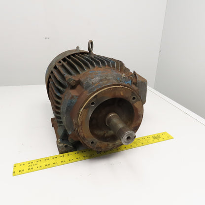 230/460V 3Ph AC Motor No Tag No Info Tested 1-5/8" Shaft
