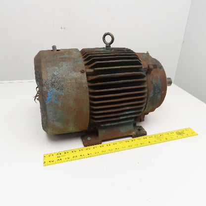 230/460V 3Ph AC Motor No Tag No Info Tested 1-5/8" Shaft