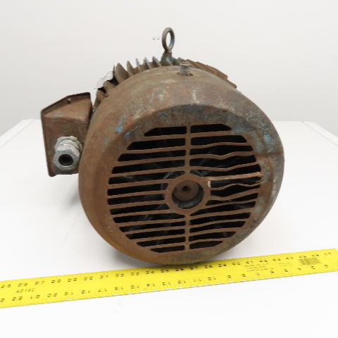 230/460V 3Ph AC Motor No Tag No Info Tested 1-5/8" Shaft