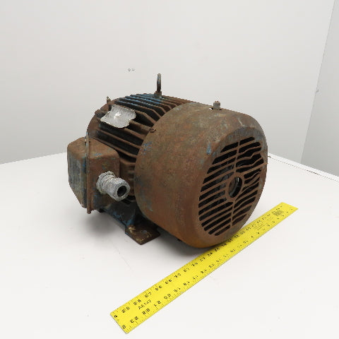 230/460V 3Ph AC Motor No Tag No Info Tested 1-5/8" Shaft