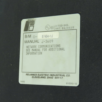 Reliance Electric 0-57404-1J Network Communication Module 57404-1