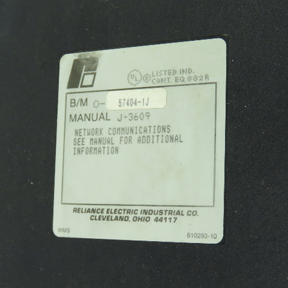 Reliance Electric 0-57404-1J Network Communication Module 57404-1
