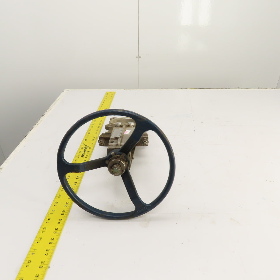 Fabri-Valve FV1311 3" Stainless Steel S316 Manual Knife Gate Valve 150PSI