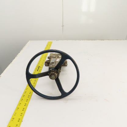 Fabri-Valve FV1311 3" Stainless Steel S316 Manual Knife Gate Valve 150PSI