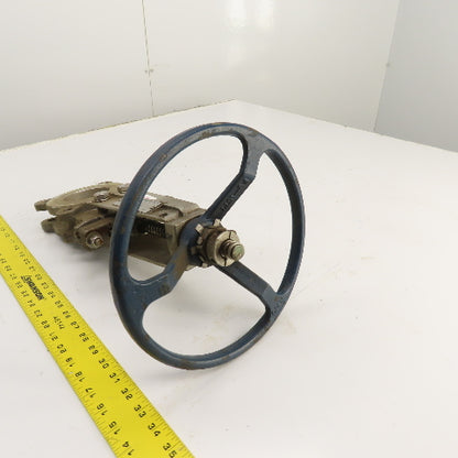 Fabri-Valve FV1311 3" Stainless Steel S316 Manual Knife Gate Valve 150PSI