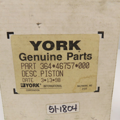 York 364-46757-000 Piston Assembly