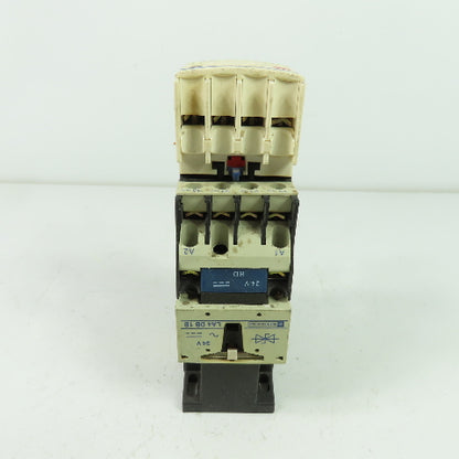 Telemecanique LADN31 LA1 DN31 3 Pole Contactor 600VAC 10A 24V Coil