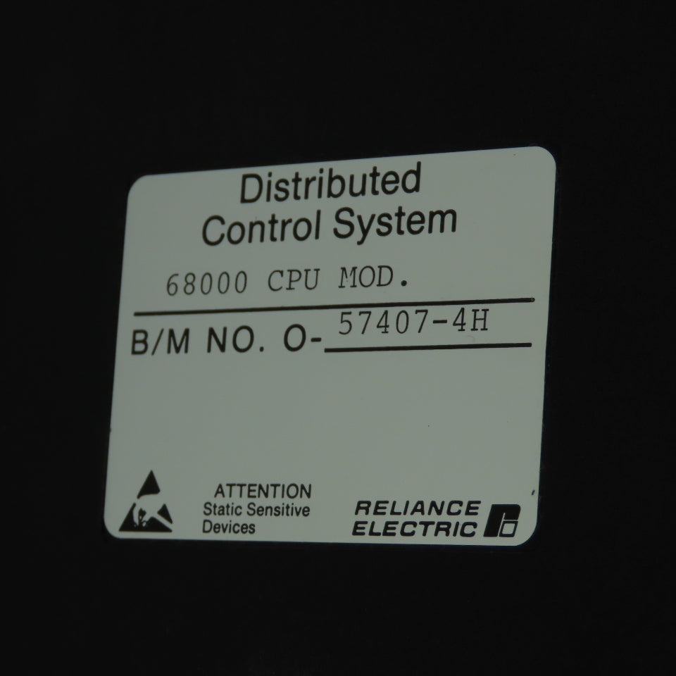 Reliance Electric 0-57407-4H Processor 6800CPU Module