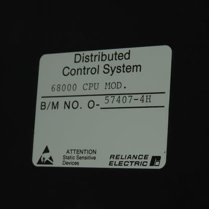 Reliance Electric 0-57407-4H Processor 6800CPU Module