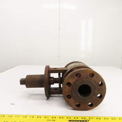 Array Products CVS-2.00 x 2.00-300 2" Metal Seated Ball Valve 6-1/2" Flange OD