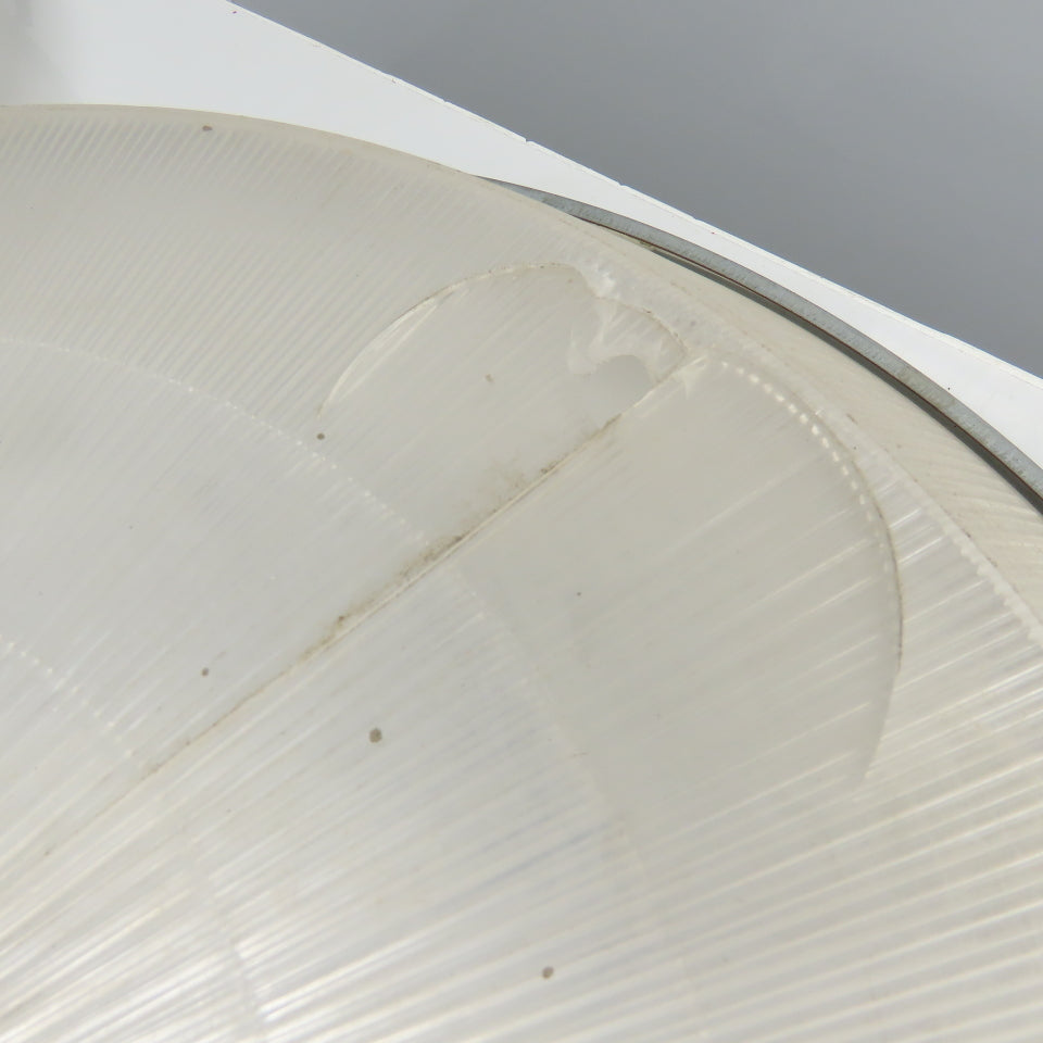 22-1/2" OD Plastic Light Fixture Lense Cover 4" Height Lot Of 4