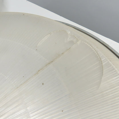 22-1/2" OD Plastic Light Fixture Lense Cover 4" Height Lot Of 4