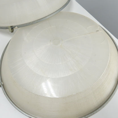 22-1/2" OD Plastic Light Fixture Lense Cover 4" Height Lot Of 4
