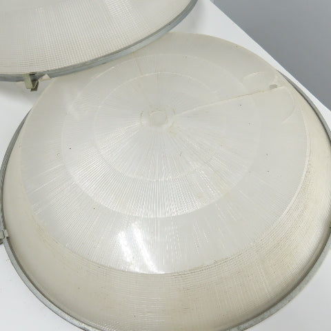 22-1/2" OD Plastic Light Fixture Lense Cover 4" Height Lot Of 4
