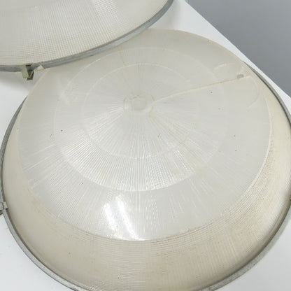 22-1/2" OD Plastic Light Fixture Lense Cover 4" Height Lot Of 4