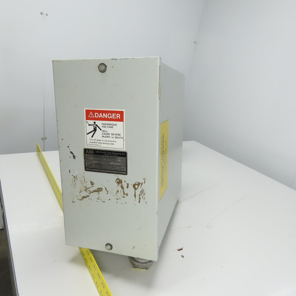 ABB 6002C14A05 75KVAR Waterproof Capacitor Assembly 3Ph Rated 2400V 60Hz