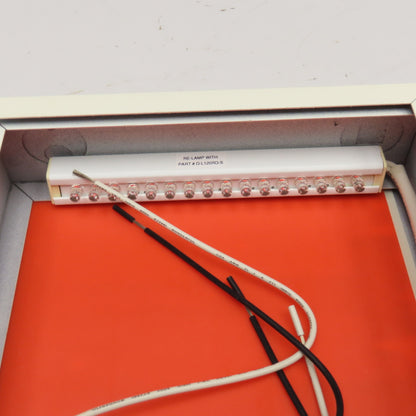 Astralite 3000 Metal Body Double Sided RED Emergency Exit Sign LED 120/277V