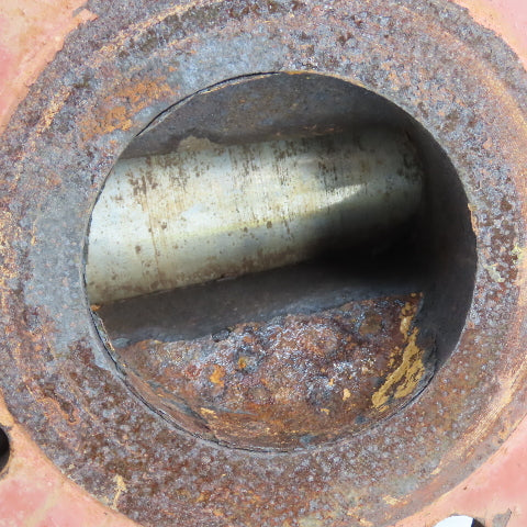 Durco Flowserve BY95344A-CI 4-150 4" Manual Plug Valve W/Right Angle Operator