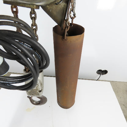 CM Model RR Lodestar 2-Ton 4000LB Electric Chain Hoist 15' Lift 230/480V 16FPM