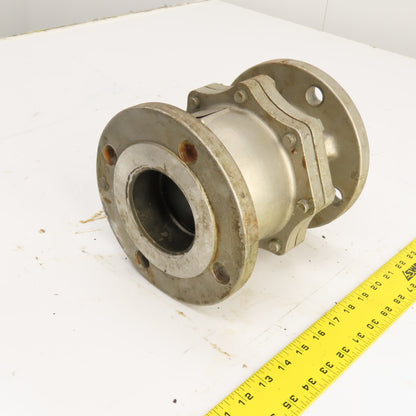 Bi-Torq ED-211-030 3" SS316 Stainless Steel Ball Valve Seat RTFE Body CF8M