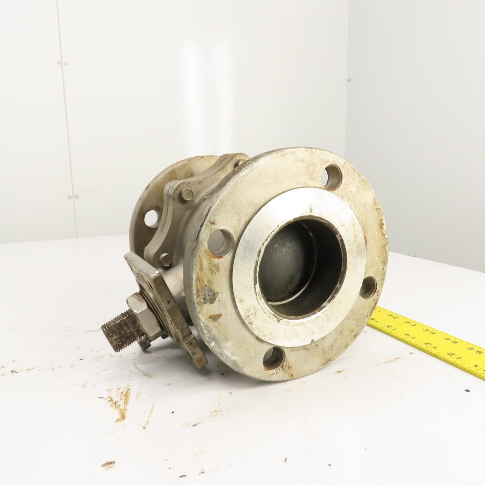 Bi-Torq ED-211-030 3" SS316 Stainless Steel Ball Valve Seat RTFE Body CF8M