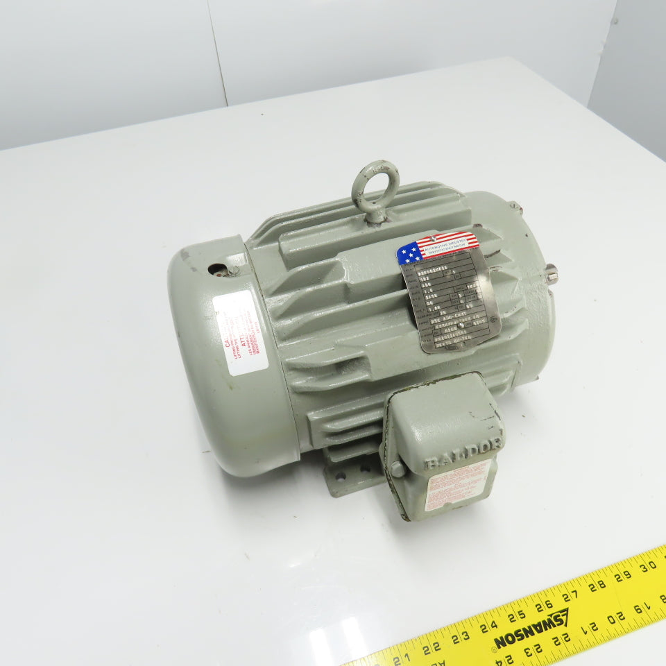 Baldor 06F062W633 1HP Electric Motor 460V 1.5A 3Ph 3450RPM